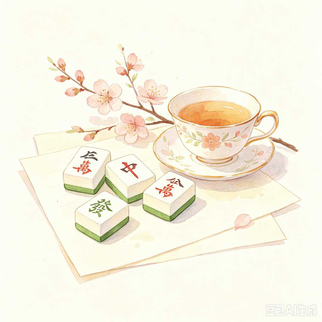 custom artwork mahjong set